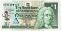 Royal Bank Of Scotland Plc 1 And 5 Pounds 1 Pound,  3. 3.1997